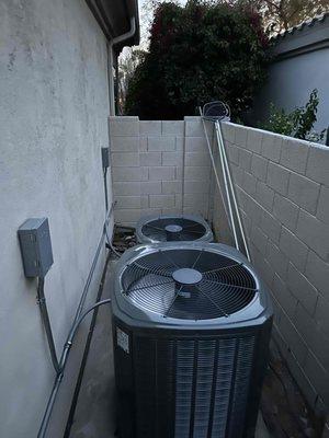 3 Ton and 2.5 Ton Trane System #AC and Plumbing Pro