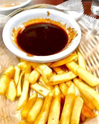 Fries with TAMARIND CHUTNEY