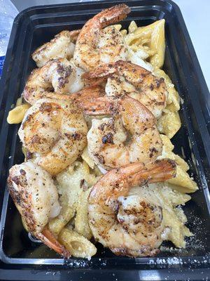 GRILLED SHRIMP PASTA