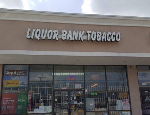 Liquor Bank Tobacco