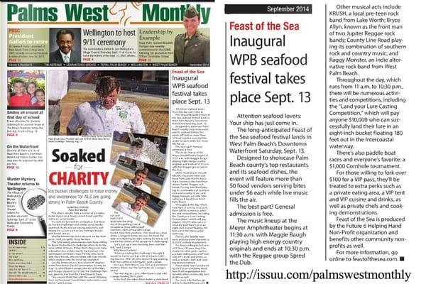 Palms West Magazine client coverage