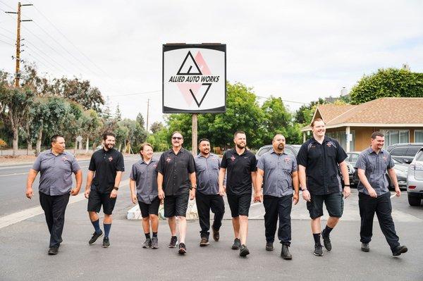 Allied Auto Works Team