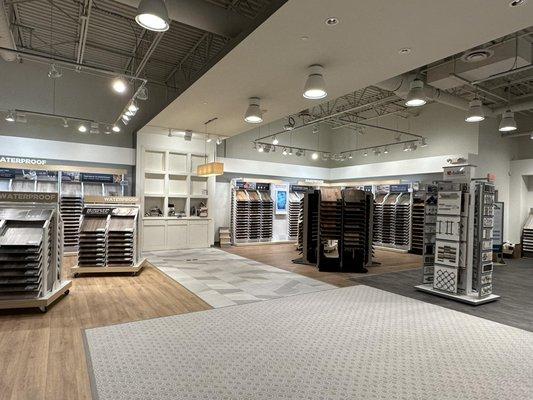 We recently completed a full remodel of our showroom.