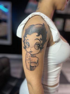 Betty boop tattoo