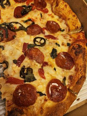 HOT HONEY PIZZA