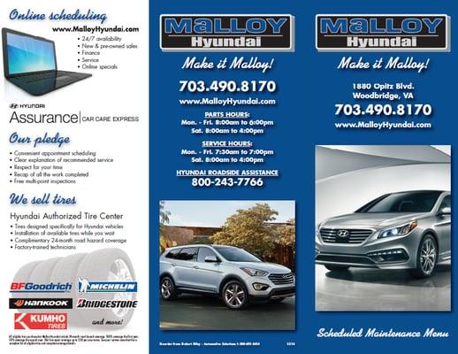 Malloy Hyundai Service!