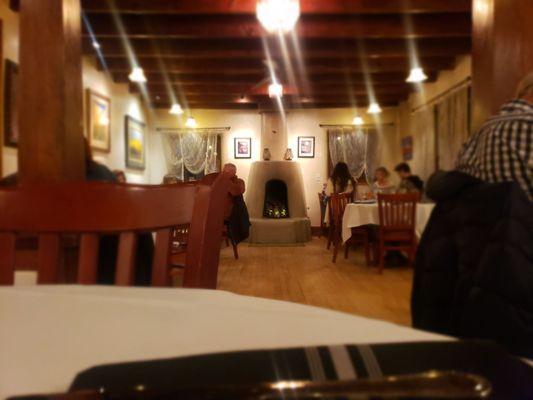 The main dining room. Cozy