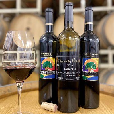 New Releases! Dolcetto, Barbera and Reserve Zinfandel