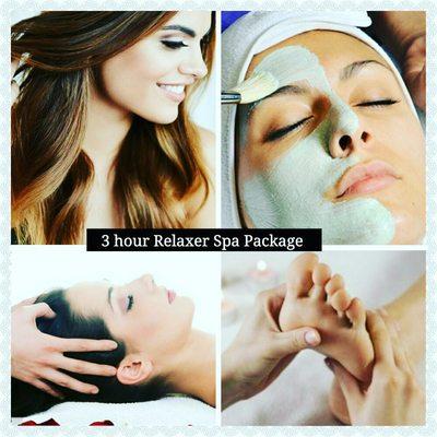 3 hour pamper package