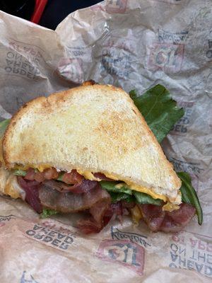 Grilled cheese BLT