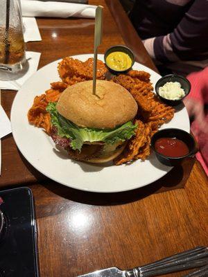 Loaded Oak Tavern Burger.