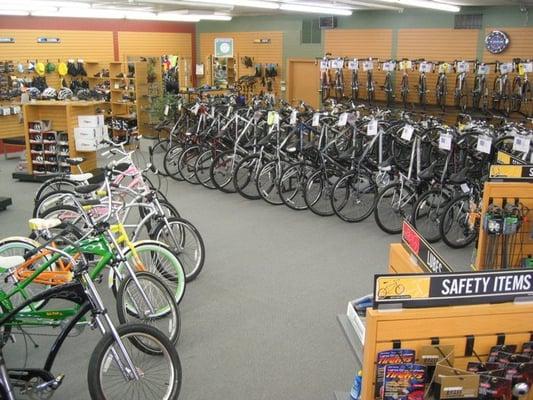 a great selection of bikes and accessories await you at the Division Bike Gallery