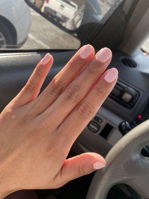 Gel manicure