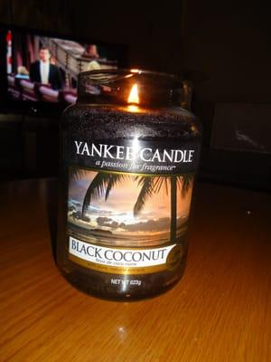 Black coconut large jar for $17