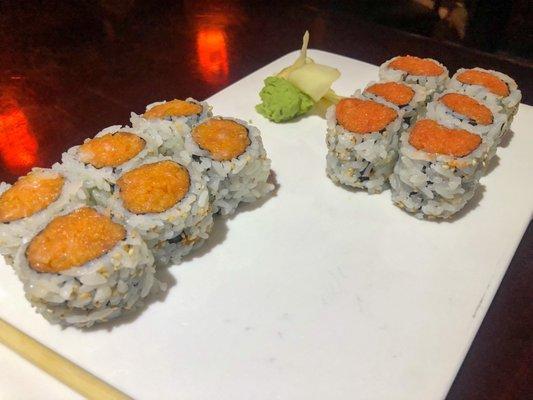 14. Spicy Salmon Roll 13. Spicy Tuna Roll