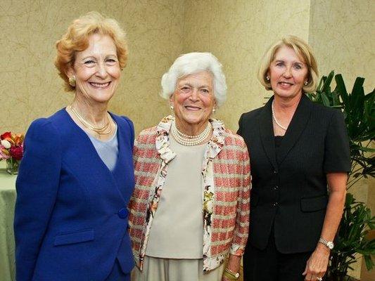 It's been a great honor to have former First Lady Barbara Bush's support over decades.