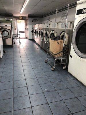 Enormous washers and dryers for Comforters