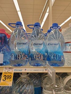 2.5 liters Eternal Natural Alkaline Spring Water