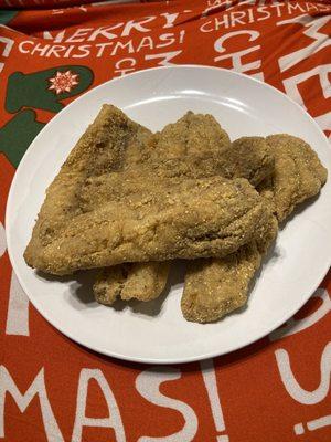 Teach a Chick to fish she makes fried fish!!!!