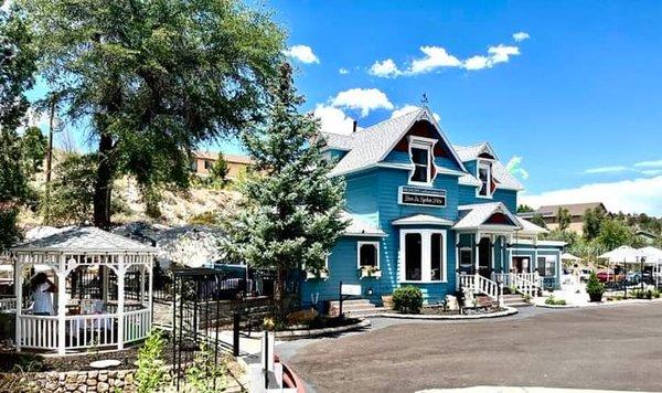 Iconicly famous and dating back to 1877, the Willow Creek Inn in historic Prescott, Arizona.