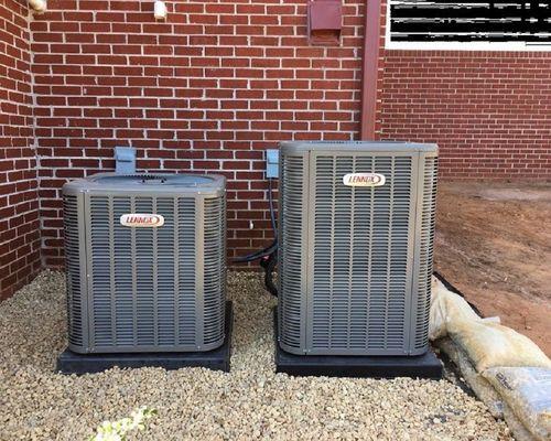 HVAC repair service.