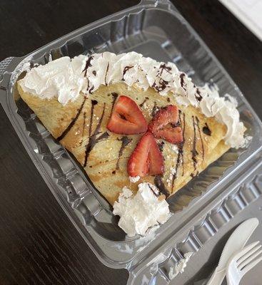 Fruit crepe