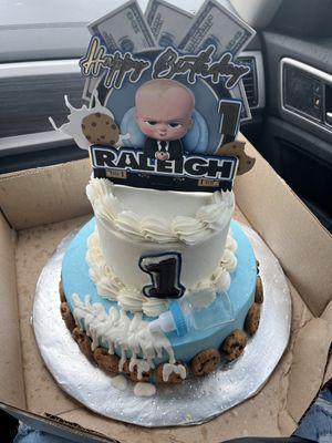 Custom kid's birthday cake