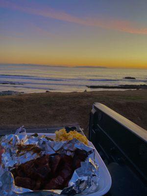 Beef Links, Mac and Cheese, Rib Tips