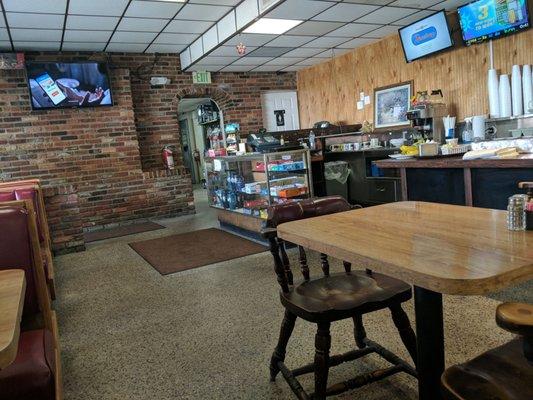 Classic truck stop diner that also serves up Indian food