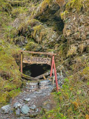 Chilkoot abandoned mine entrance