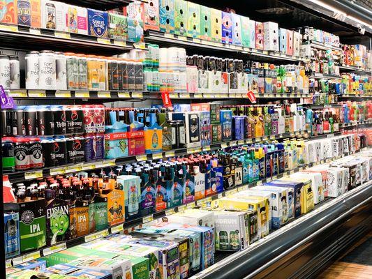 Craft, domestic, and imported beers...we have a huge selection!