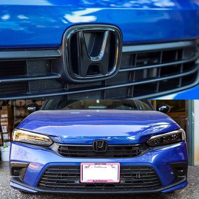 Chrome delete project on this 2022 Honda Civic!