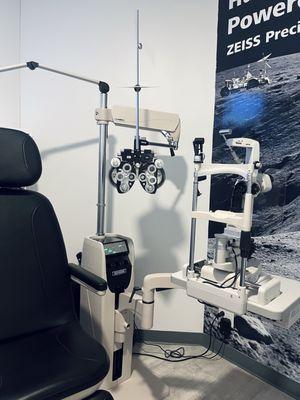 Eye Exam room