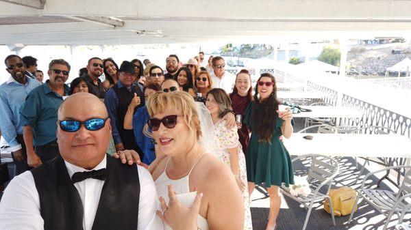 After 30 years together we decided to get married and the celebration boat was perfect!!! Staff was excellent and we definitely recommend.