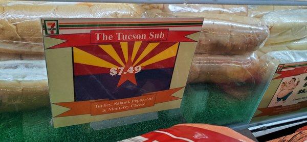 The Tucson Sub is very tasty, I get it hot with everything plus peppers.