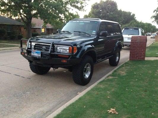 New front bumper