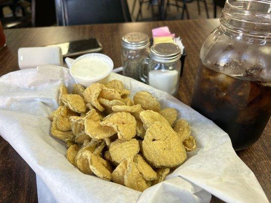 Fried pickles