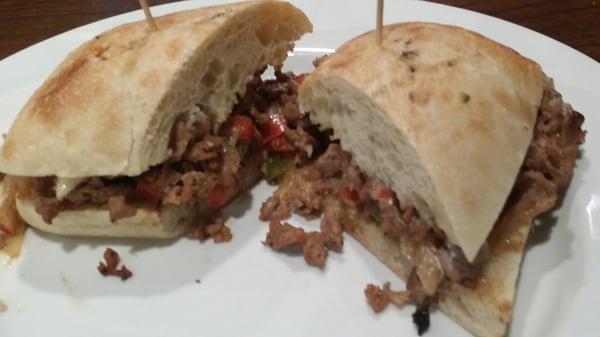 Philly Steak on Ciabatta was delicious!