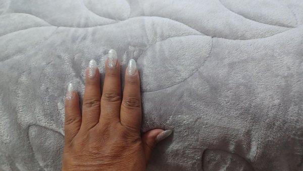 Full of salt was charged extra.Because I was told these were considered long nails