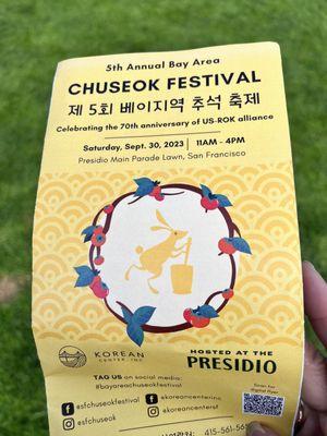 Korean Festival 9/30/23