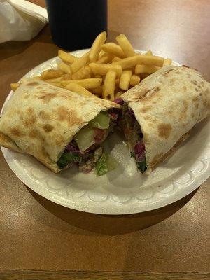 The Lamb Shawarma Wrap was was delicious!