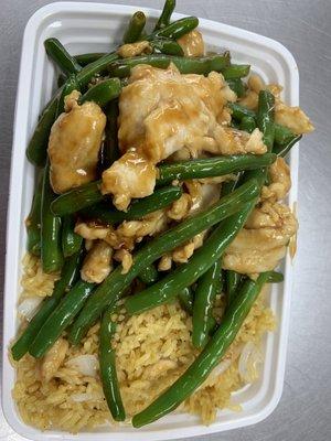 Chicken with green Bean combo