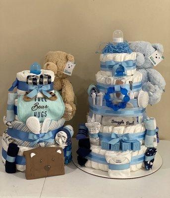 4 & 5 Layer Diaper Cakes