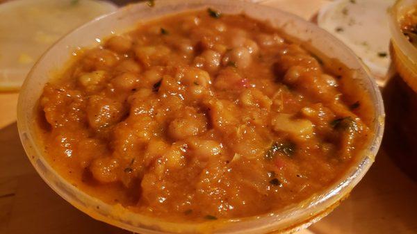 Chana masala ($12). Tasty.