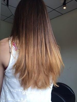 A nice fall ombré! Ask for Taylor!