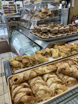 Nice assortment for a small local bakery