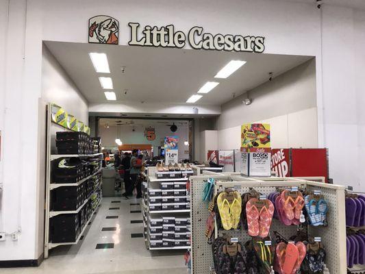 Little Caesars inside of Kmart