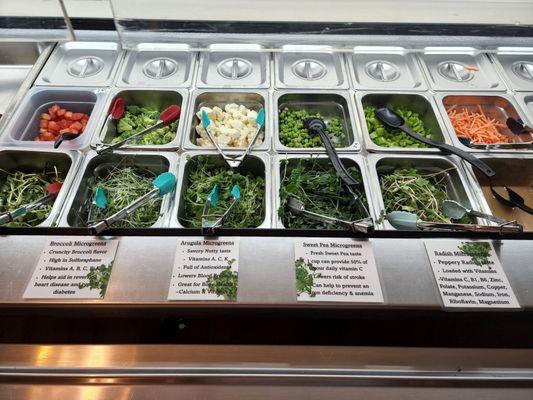 New micro salad bar