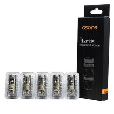 Aspire Atlantis V2 SUB 0.3 ohm Coils 5-pack, Aspire atlantis tank, aspire atlantis parts, Starter kit, Atomizer, E Cig by Eg Vapor Shop