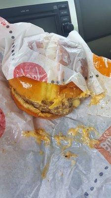 Double cheese with EXTRA Grease!